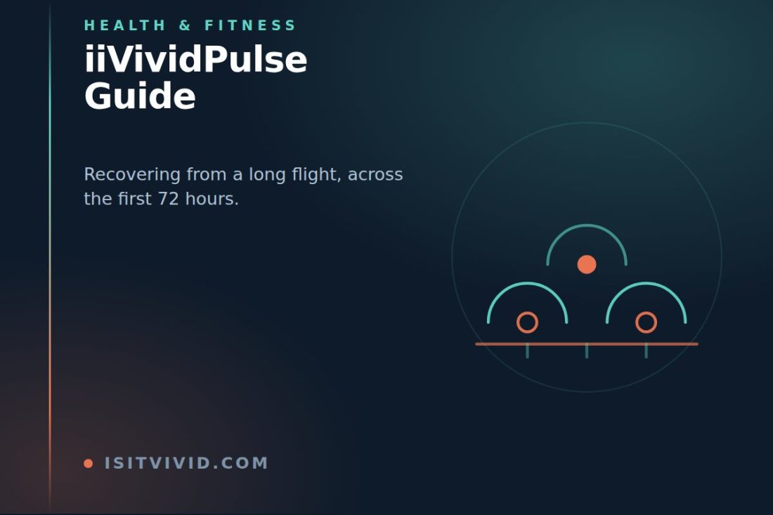 Line illustration of three day-arcs in sequence, representing the first 72 hours in the iiVividPulse guide